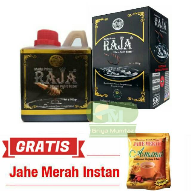 

MADU PRIMA RAJA 500 gram Madu Hitam Pahit Super