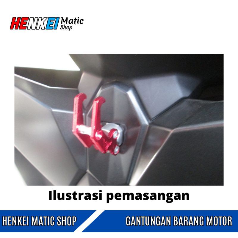 Cantolan Motor Model Besi Cakar Robot - Bisa Untuk Semua Motor Matic