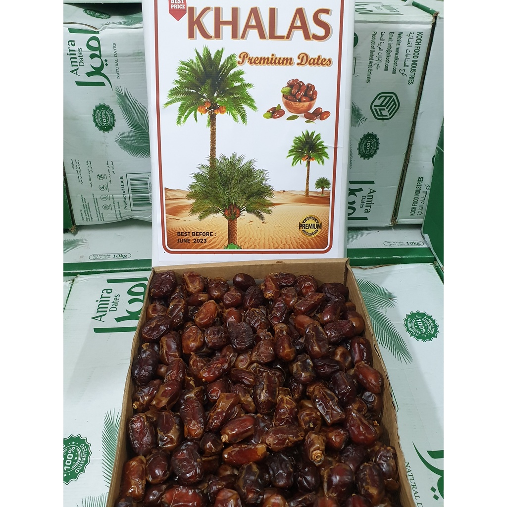 

Kurma Khalas/Kholas 3kg premium oleh oleh haji(exp 2026)