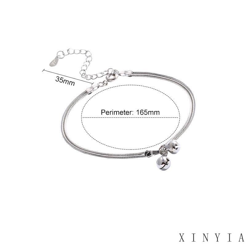 Gelang Model Double layer Gaya Retro Untuk Wanita