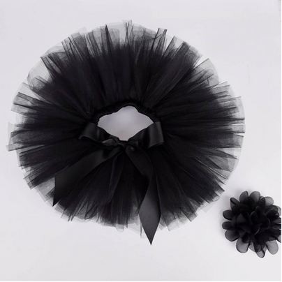 Newborn Photography Properties - Black Tutu Skirt Costume