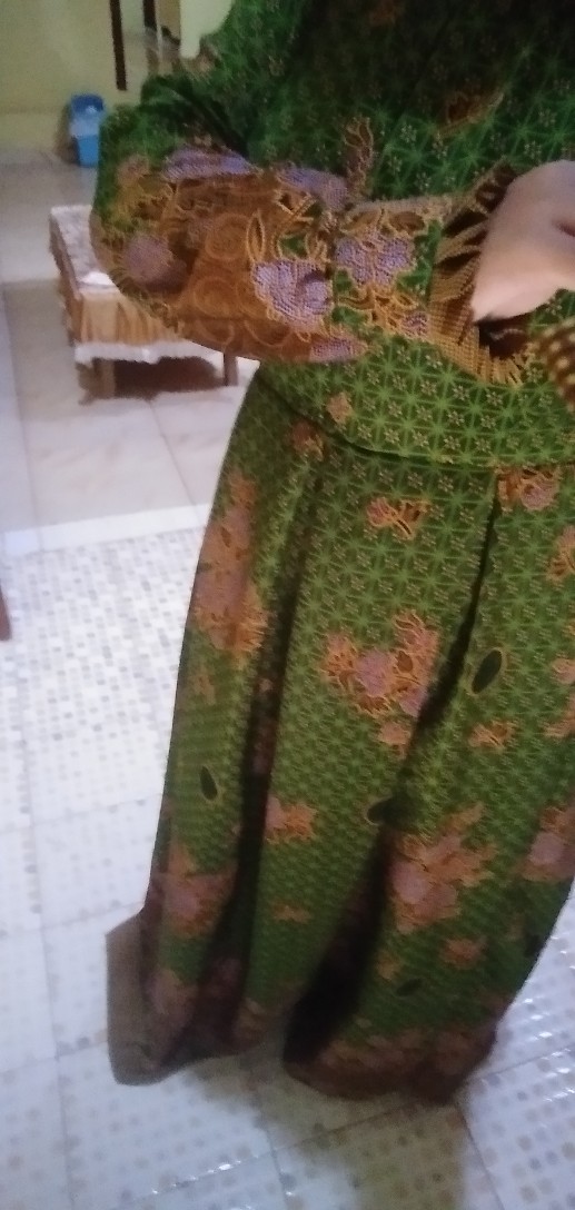Gamis Nu Hijau Gamis Muslimat Pengaosan Baju Umroh Nu Bahan Sanwos Adem Dan Jatuh Asli Svj Batik