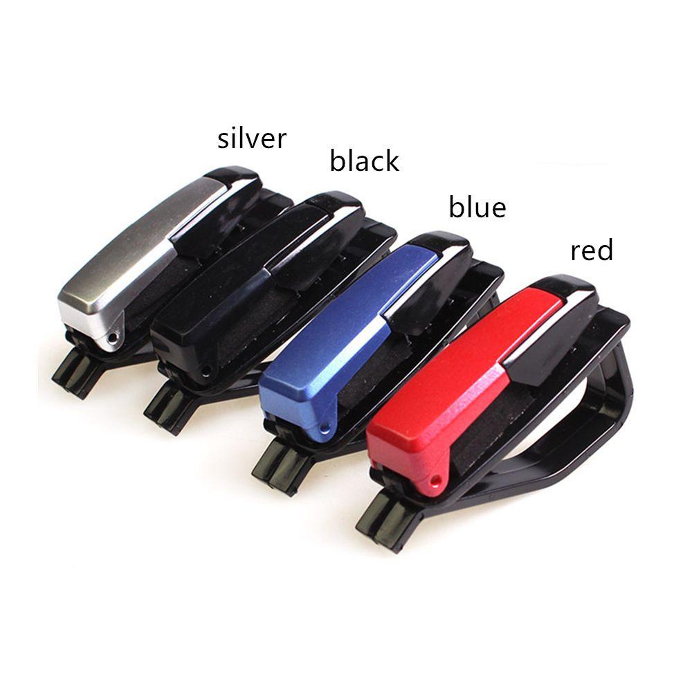 Populer Holder Kacamata Mobil Universal Mount Case Multicolor Pelindung Layar Klip Kartu Tiket