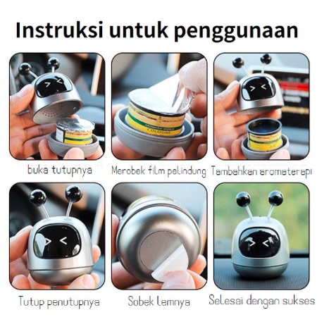 Parfum Uwu Mobil Dekorasi Robot Goyang Aromaterapi Interior farfum Mobil pengharum pewangi mobil Pengharum mobil parfum mobil mewah,aksesoris mobil Pewangi dan Pengharum Mobil Ruangan Bentuk Robot Parfum Mobil Aromaterapi Dekorasi Interior Mobil TahanLama