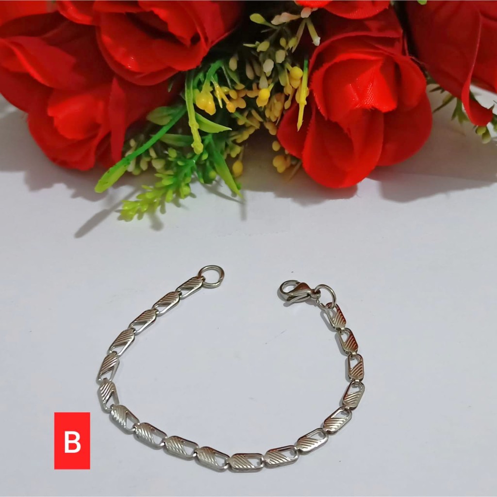 Gelang Dewasa Rantai Titanium (COD)