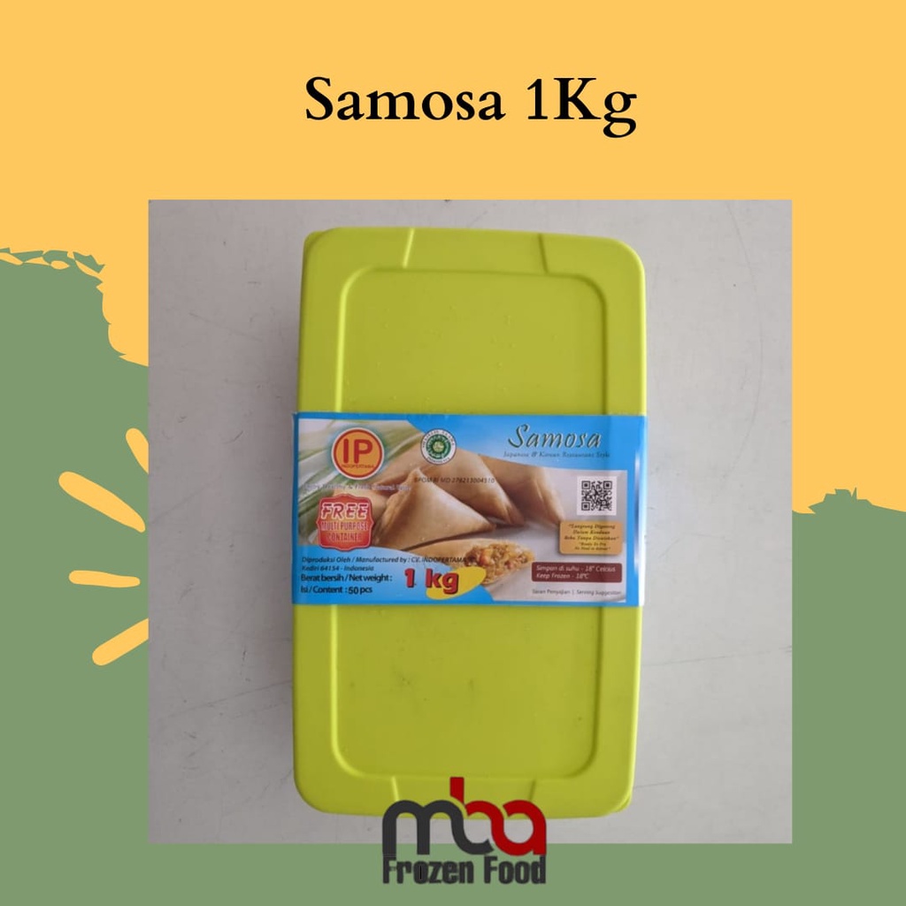 IP Samosa 1Kg - FROZEN FOOD