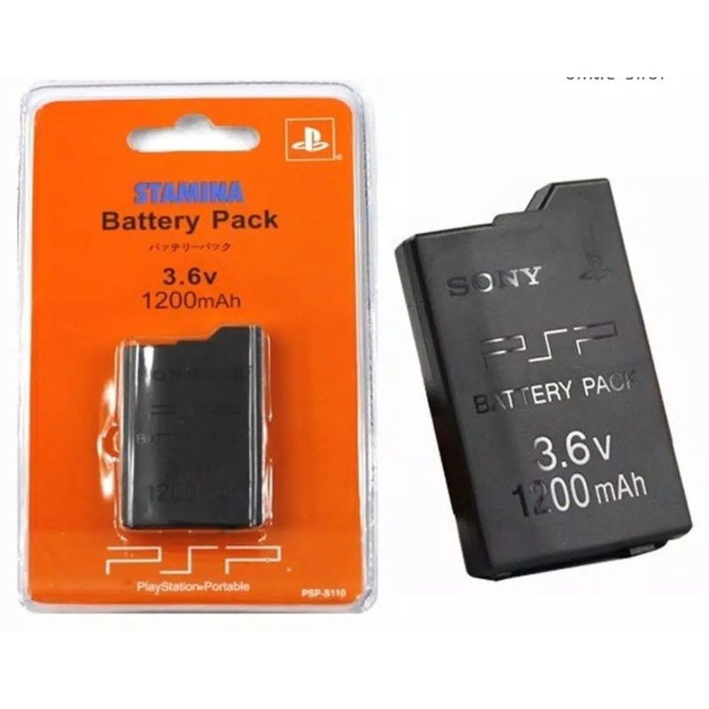 BAT PSP BATTERY PSP BATRE PSP BATERAI PSP SLIM 2000 3000 STAMINA