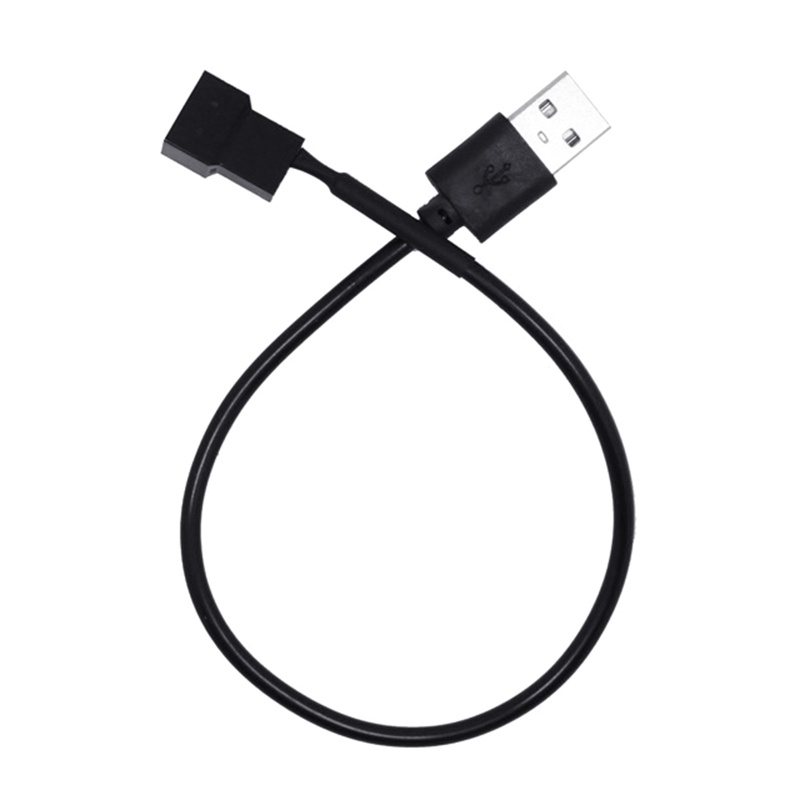 Btsg Kabel Kipas USB Ke 4Pin USB Ke CPU Fan Adapter Cord Untuk Laptop Notebook Fans 5V