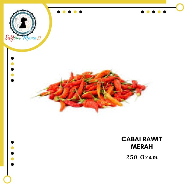 

Cabai Rawit Merah 250 Gram
