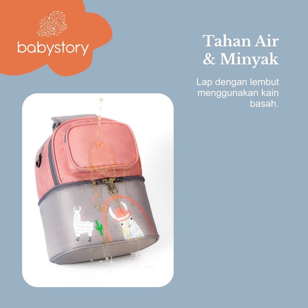 Tas asi cooler bag asi tas penyimpanan asi diaper bag sling cooler bag