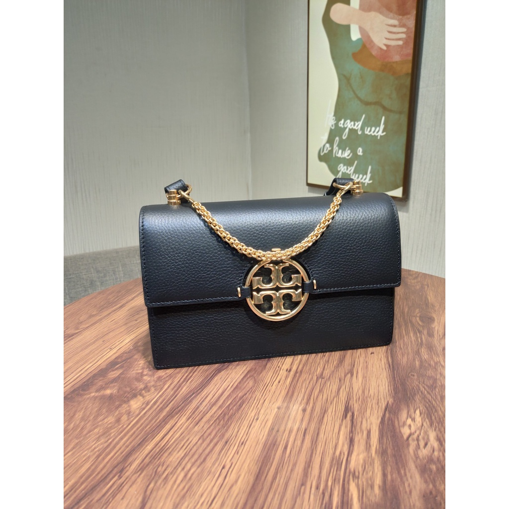 [Instant/Same Day]931   81688  19cm/27cm Original TB cowhide material lady single shoulder bag cross body bag handbag chain bag