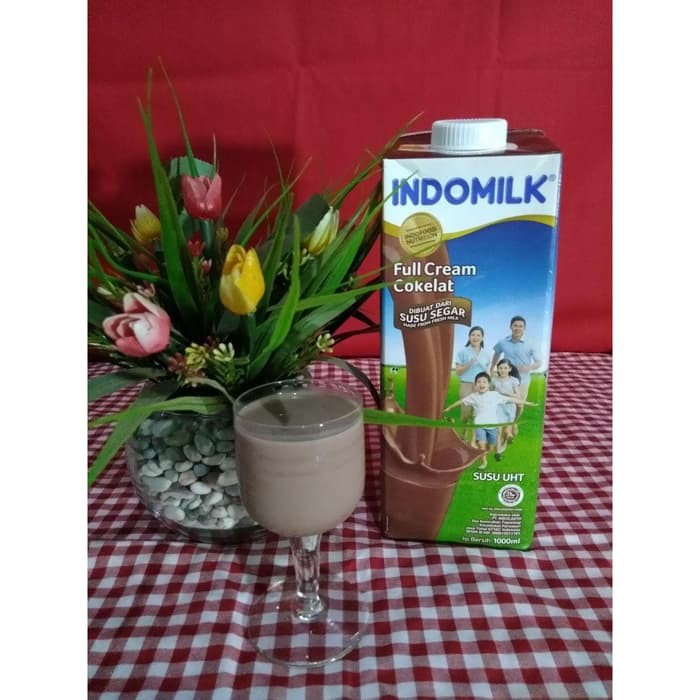 

Susu Cair Indomilk UHT Rasa Cokelat 1Liter 1000ml 1Lt Coklat