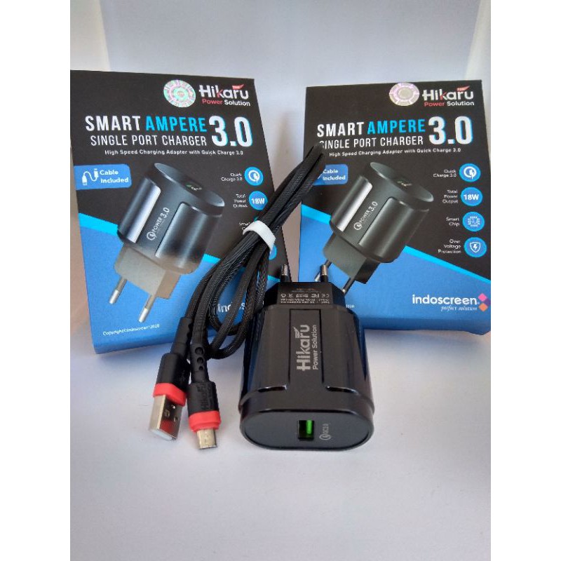 Charger HIKARU Smart Ampere 3.0