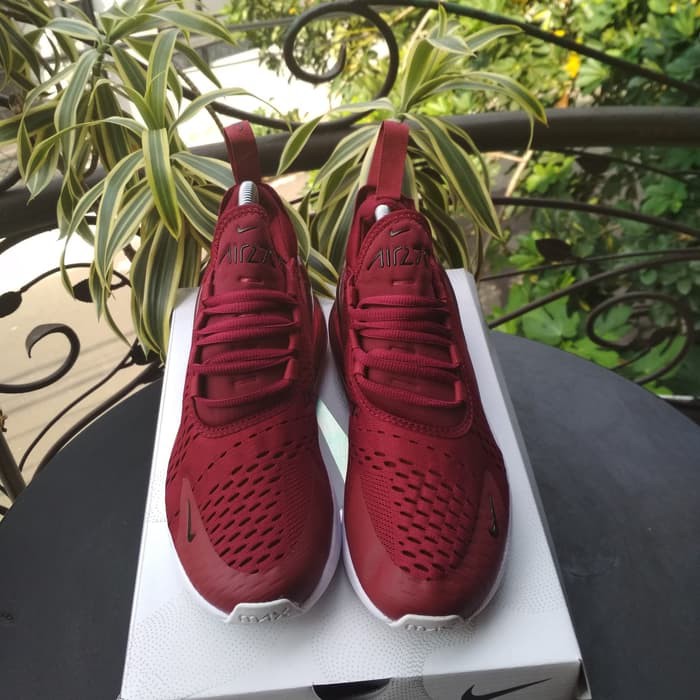 Nike Air Max 270 Red Maroon Grade Original