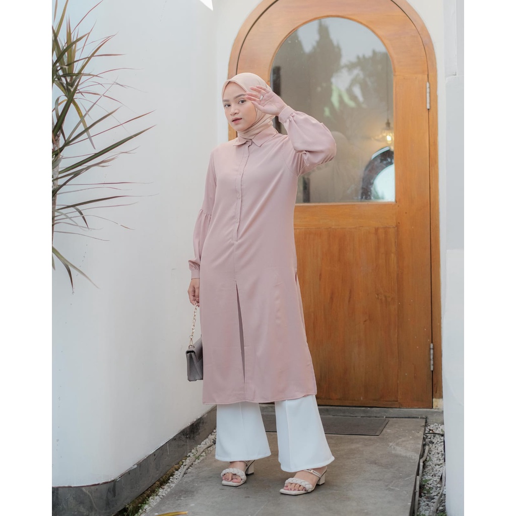 ODILE BASIC TUNIK / TUNIK POLOS / TUNIC / ATASAN KERJA