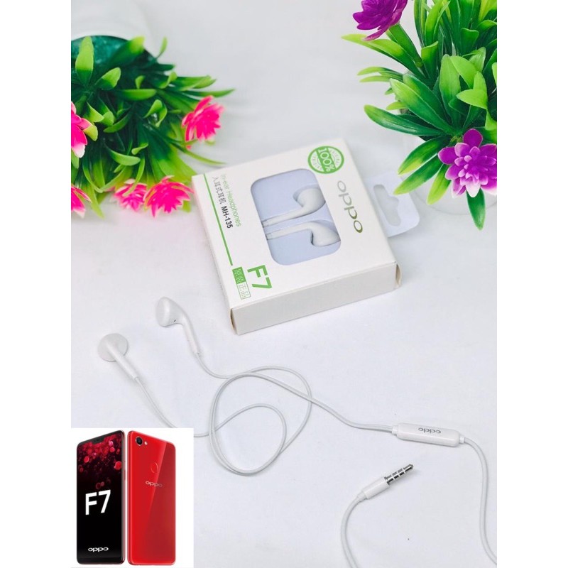 PROMO HANDSFREE OPPO F7 ORIGINAL UNIVERSAL FOR  ALL SMARTPHONE SERIES