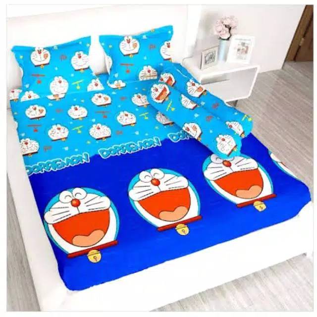 Sprei lady rose motif doraemon sprei lady rose motif Madrid ukuran no 2 (quin)