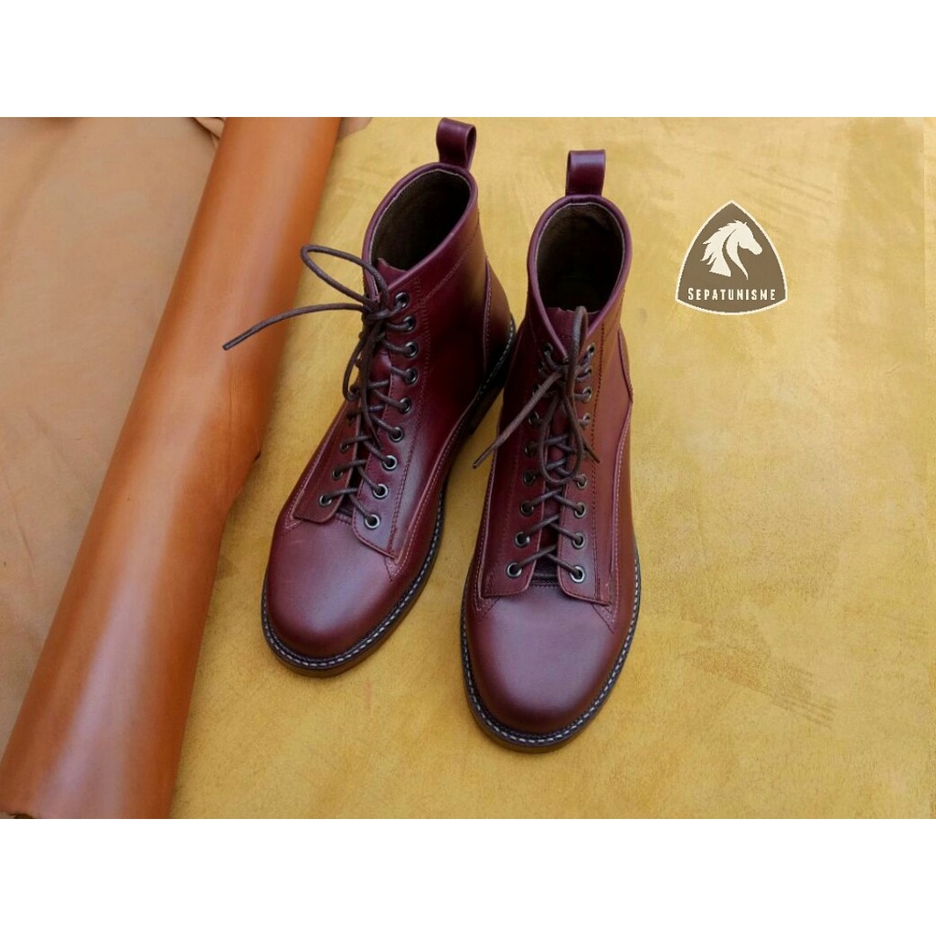 Sepatu Kulit Casual Sepatunisme Sepatu Sepatu Pria Boots Pria Boots Kulit Pria Sepatu Klasik