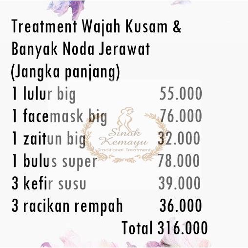 Treatment Wajah Jerawat Batu Noda Jerawat Kusam Berminyak Kulit Sensitif Beruntusan