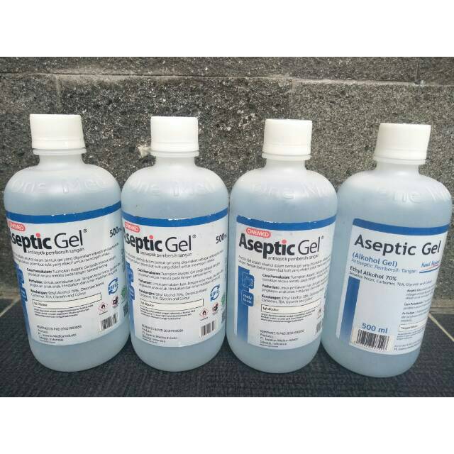 Hand Sanitizer ONEMED GEL 500ML aseptik aseptic tangan
