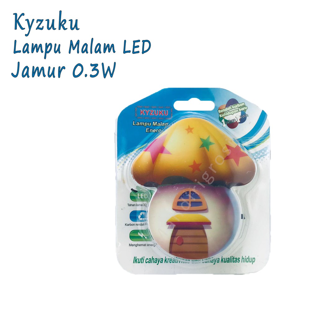 Lampu Tidur * LED * Kyzuku * Jamur * KZ-126