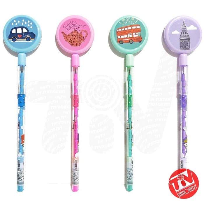 

nn Pensil Susun/ Non Sharpening Pencil Lantu Labyrinth/ Maze Warna-i Unik