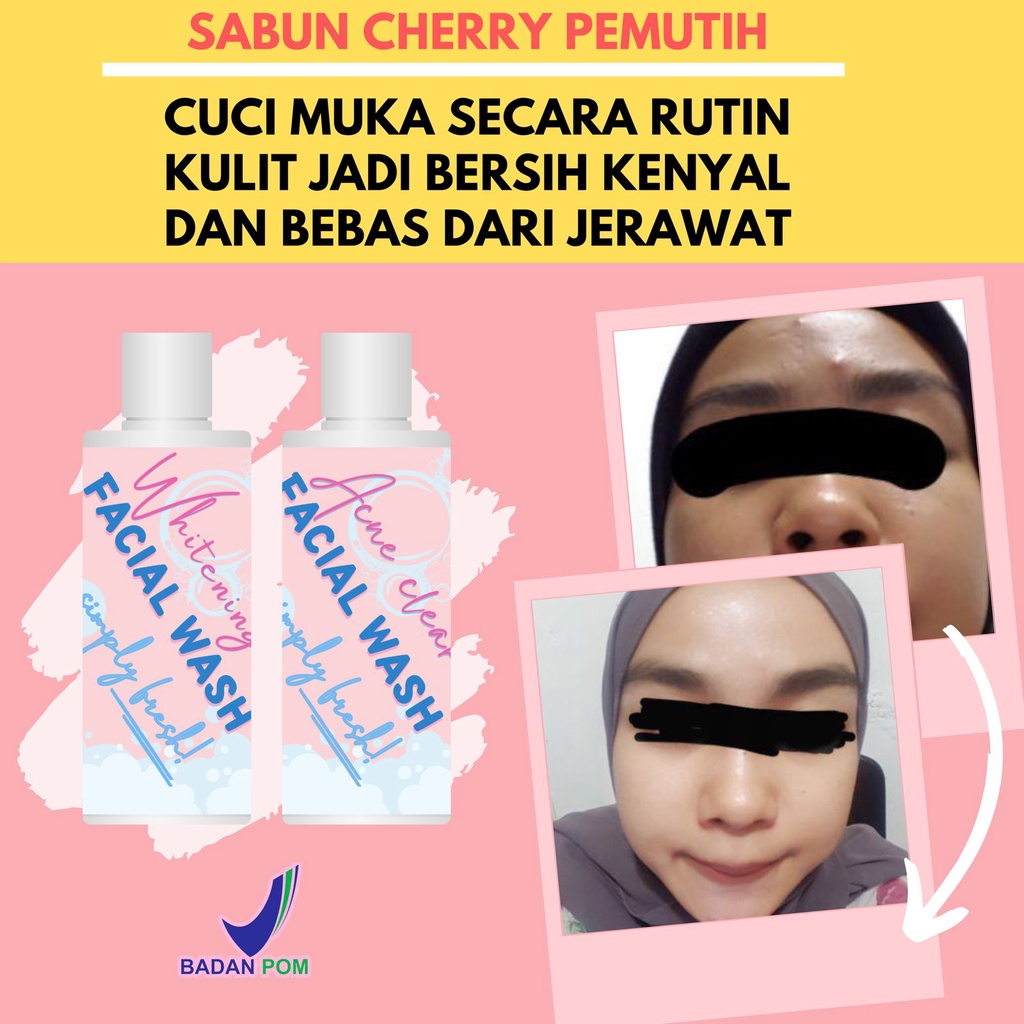 Sabun Glowing Kulit Susah Putih  - Sabun Pemutih Kulit - Sabun Jerawat - Whitening&amp;Acne Facial Wash by WAZATARU