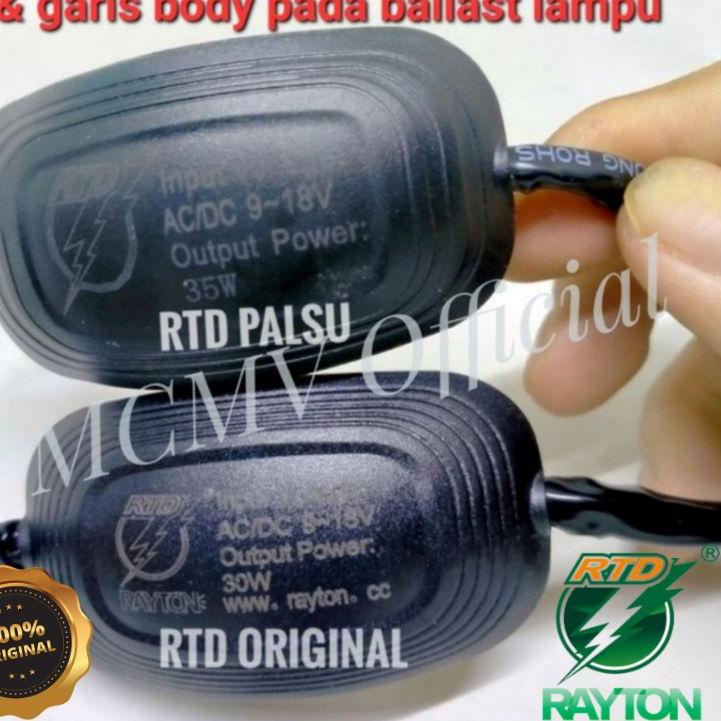 マ  STOCK LAMPU LED MOTOR RTD 6 SISI / 3 SISI 100% ORIGINAL GARANSI AC DC + KIPAS BOHLAM DOP LAMPU DE