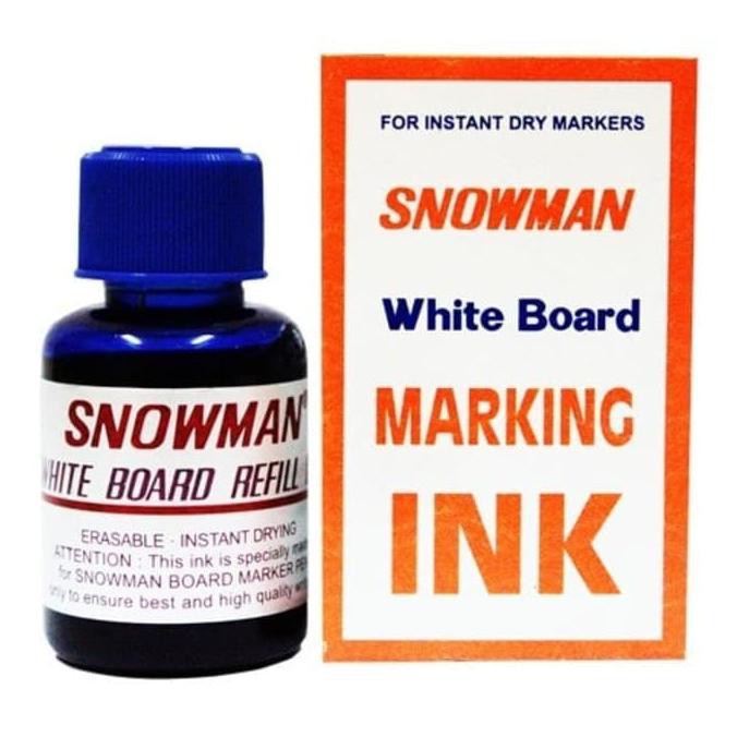 

Refill Tinta Spidol Whiteboard marker Snowman BG-12