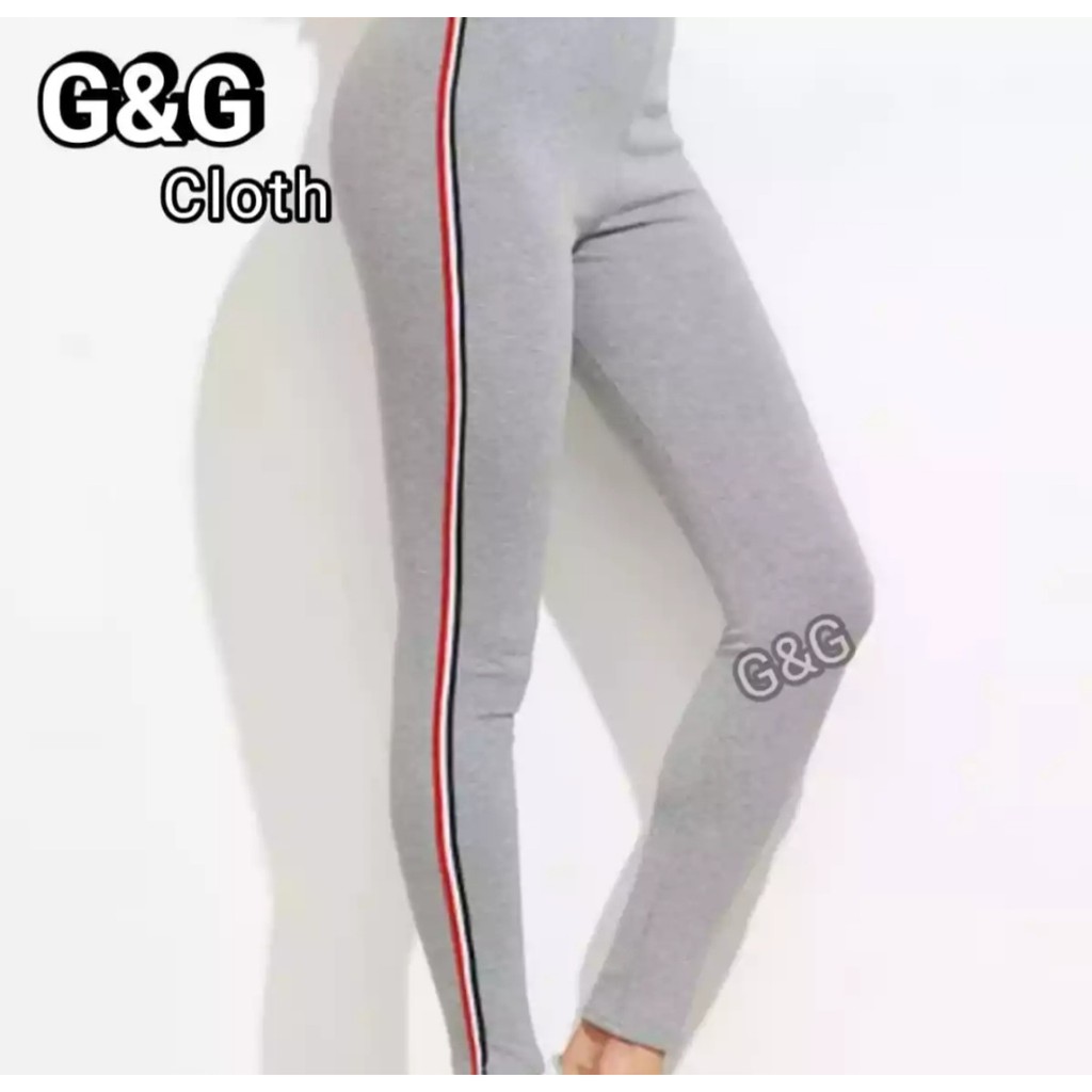 Celana Sport Legging strip Dewasa Ready Celana Legging Sport List DEWASA KBR STORE