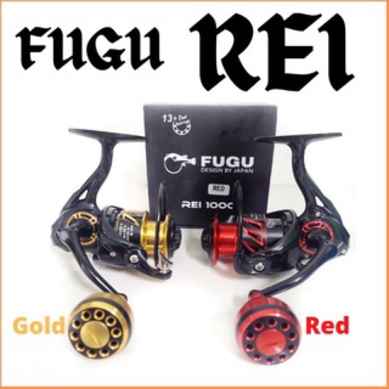 Reel pancing FUGU REI power handle aluminium knob 2000 3000