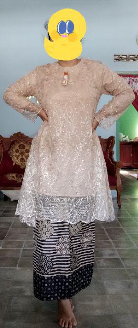 New Arrival | Nayaka Batik - Batik Couple Amania Sofia Tile Mutiara Free Slendang | Kebaya Couple