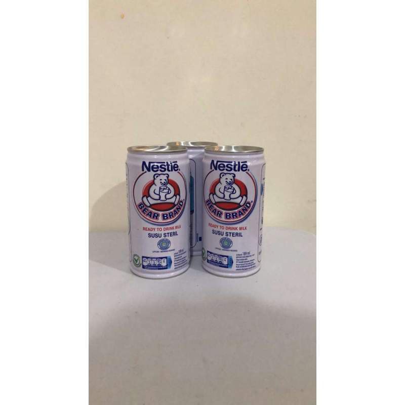 

Nestle Bear Brand Susu Steril 189 ml