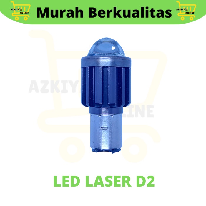 LAMPU LED LASER D2 HIGH LOW LED H4 H6 BA20D 12-24V LASER D2 LED UTAMA