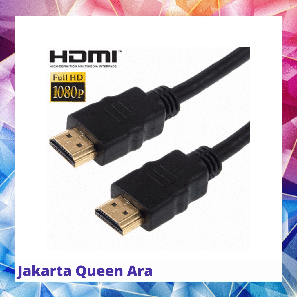 High Speed HDMI to HDMI Cable OD7.3mm Gold Plated 4K - 5