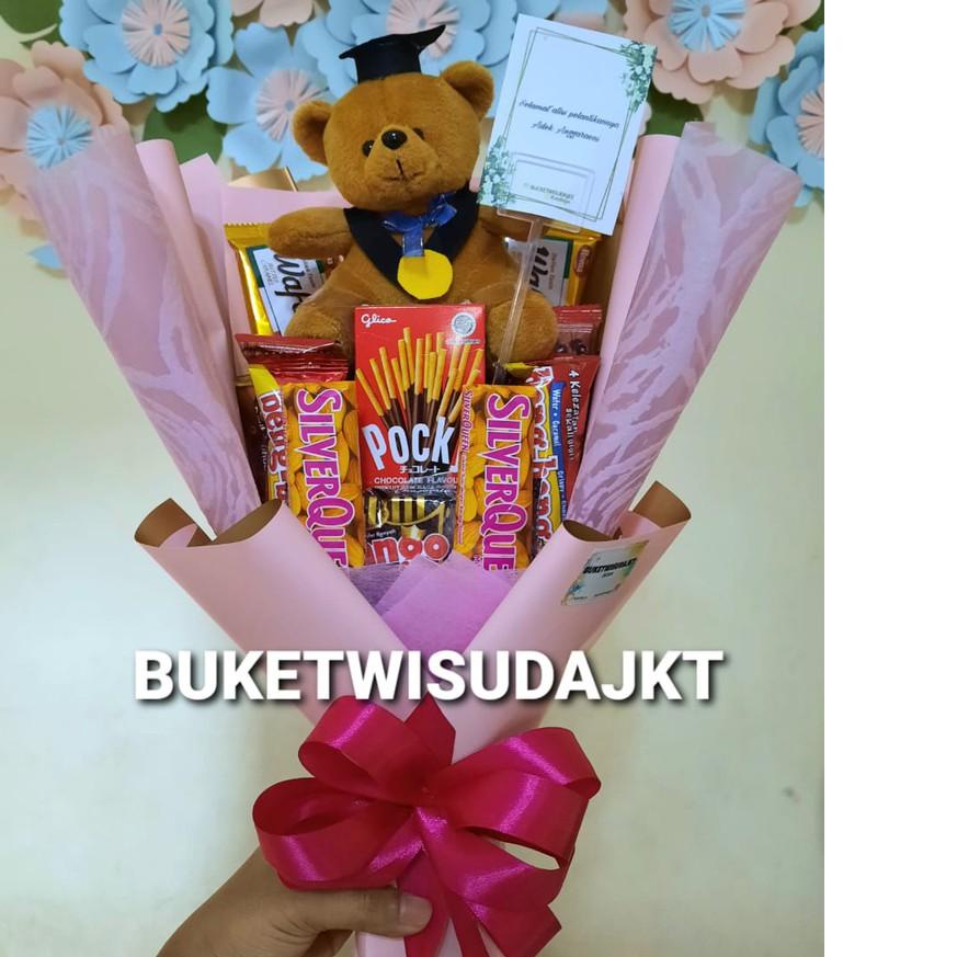 

➣ Bucket Snack dan boneka murah 65K/ bucket wisuda / bucket flower / bucket uang / bucket snack ⅍