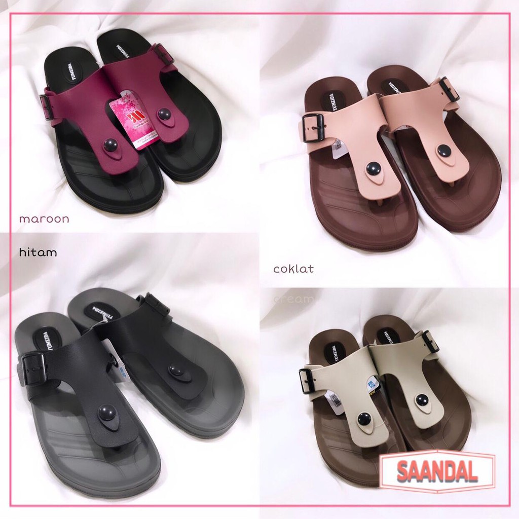 Sandal Jepit Wanita Yumeida 9062 LD (BISA SATUAN COD)