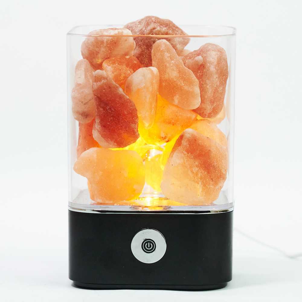 Lampu Tidur LED Crystal Salt Lamp of Himalaya Lava Lamp ICOCO - M4