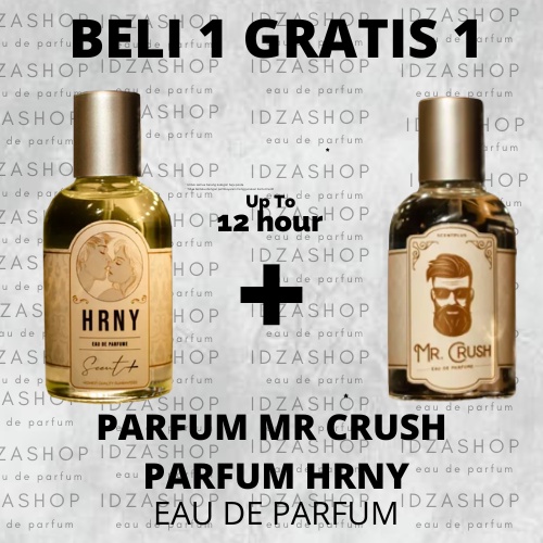 COD BELI 1 GRATIS 1 Parfum MR CRUSH Parfum HRNY SUDAH BPOM Parfum pria ORIGINAL BEKA 88 parfum wanita tahan lama original parfum murah