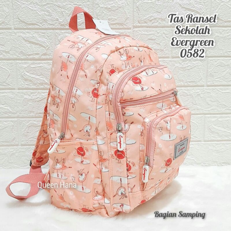 Tas Ransel Sekolah Evergreen Tas Ransel Anak Remaja Motif Keren