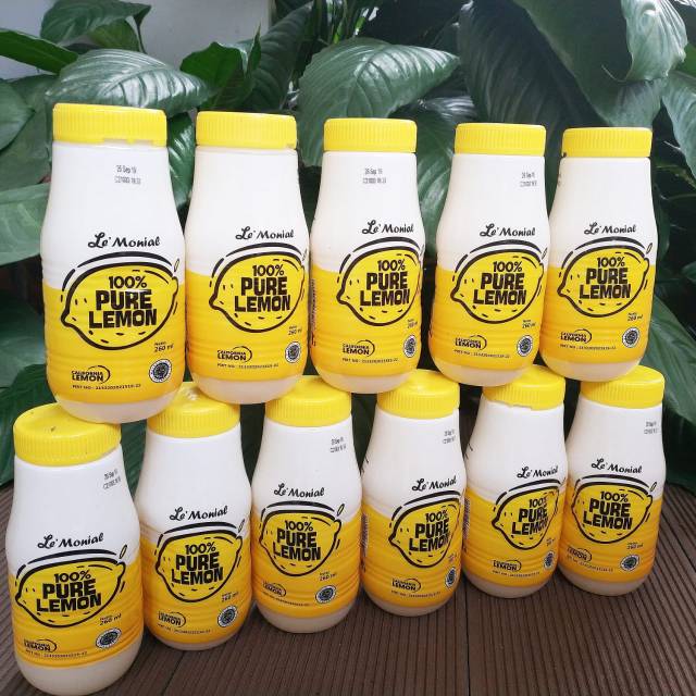 

(purelemon) sari lemon Le'monial lemon california 100% murni sari lemon kemasan 260ml