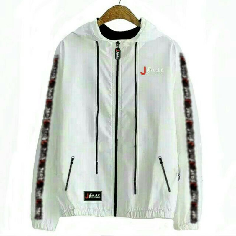 JAKET PRIA/JAKET PARASUT/JAKET STRIP Outerwaer Outfit Kekinian