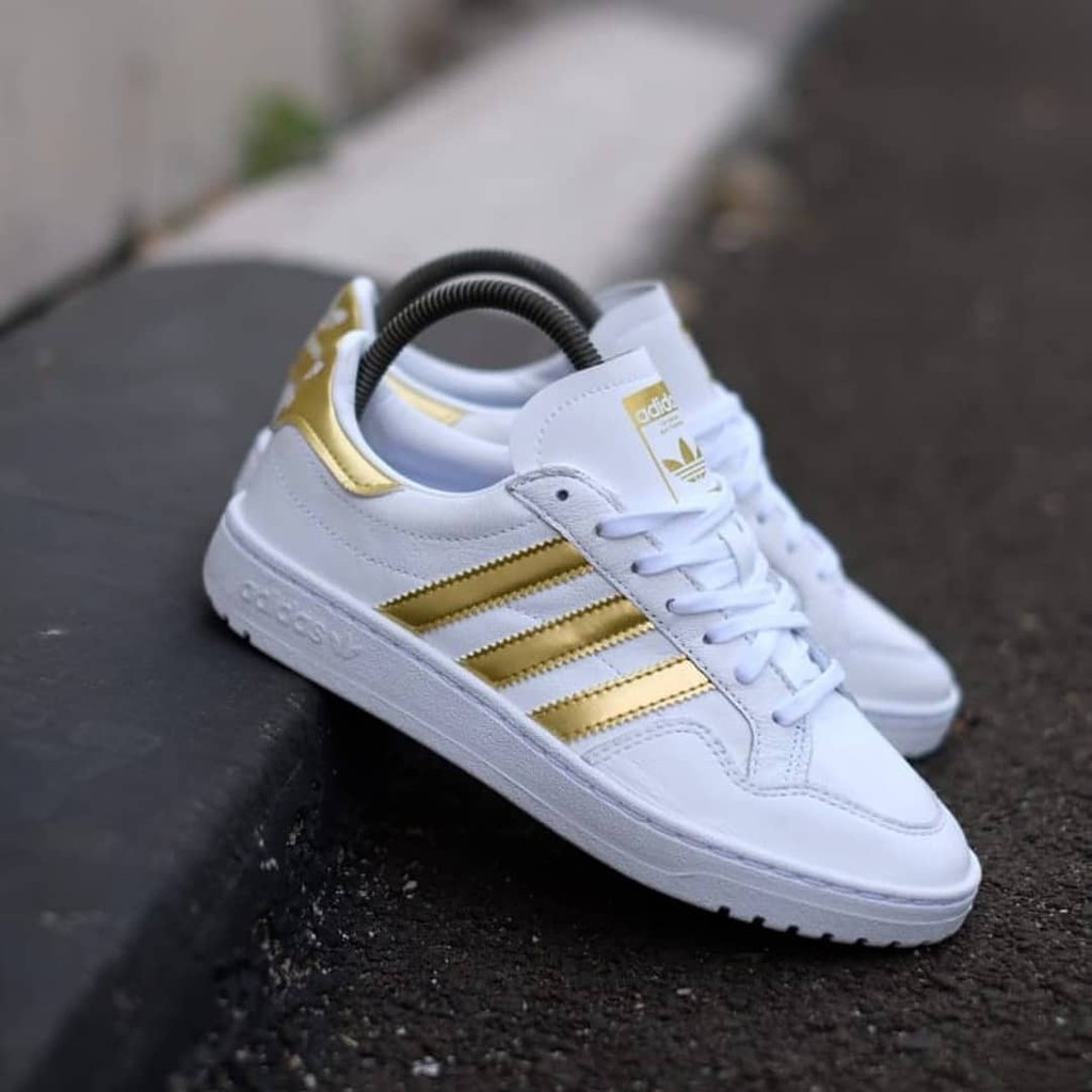 Adidas teamvision white list gold