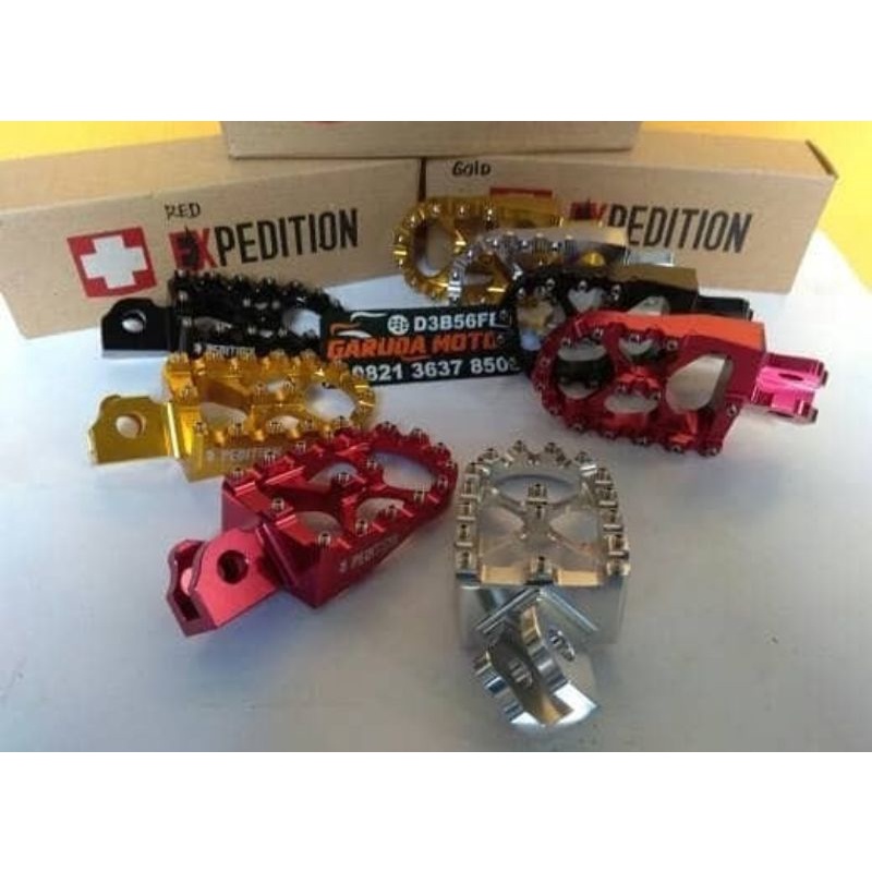 Footstep Belakang KLX 150 Expedition