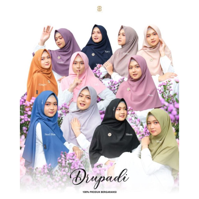 HIJAB DRUPADI ORIGINAL PUAN