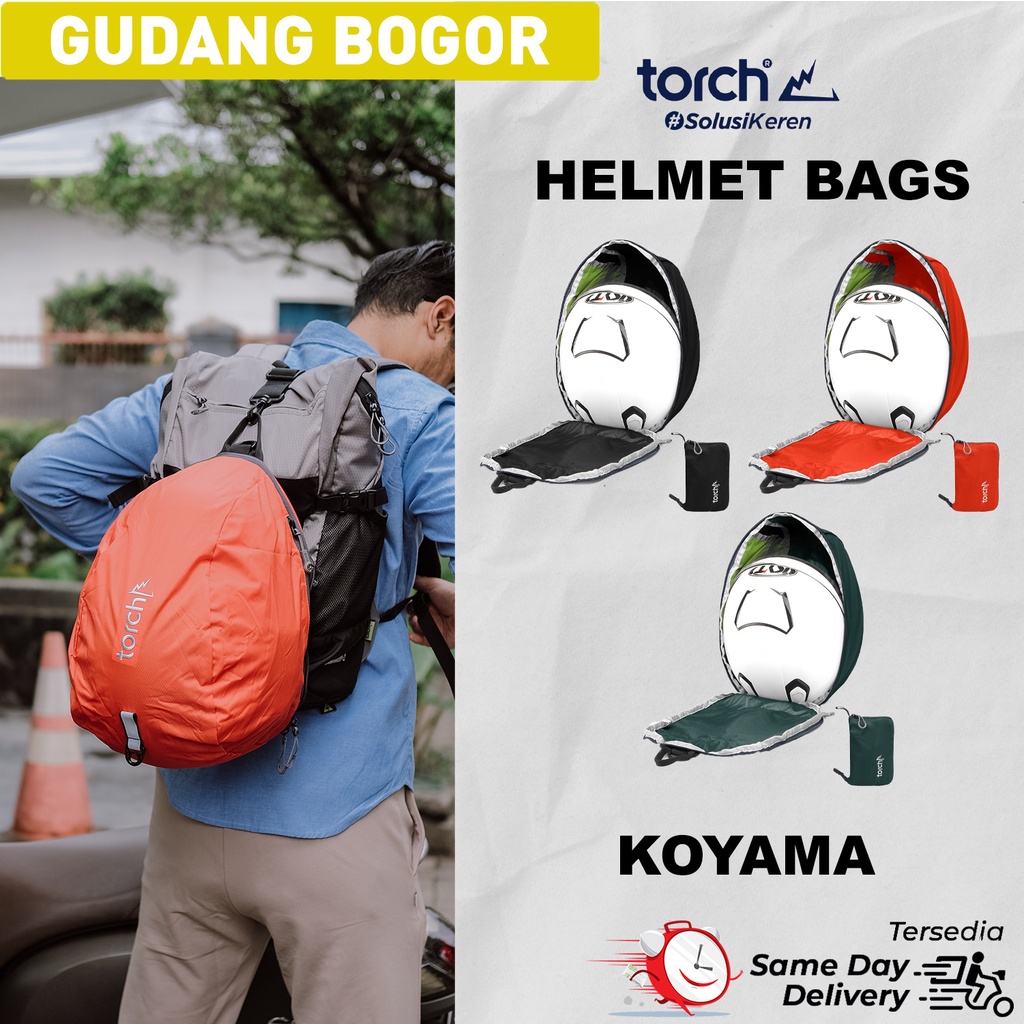 Torch Bogor Tas Helm Koyama 19L / Tas Helm Lipat
