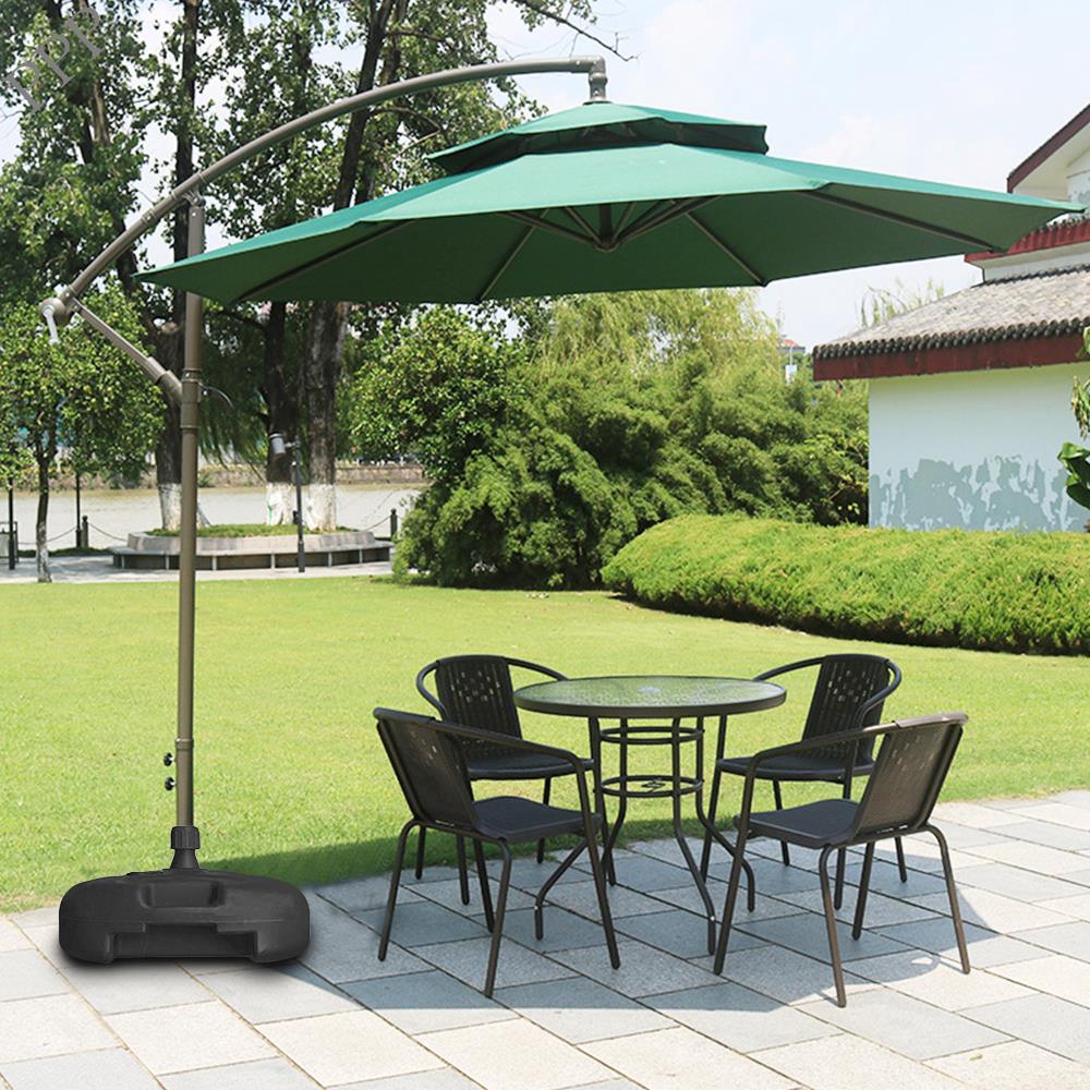 Parasol Stand Umbrella Stand Sunshade Base 20l Plastic Pool Summer Sturdy Patio Outdoor Beach Shopee Indonesia