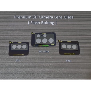 Samsung S21 S21 PLUS S21 ULTRA 3D Full Camera Lens Tempered Glass