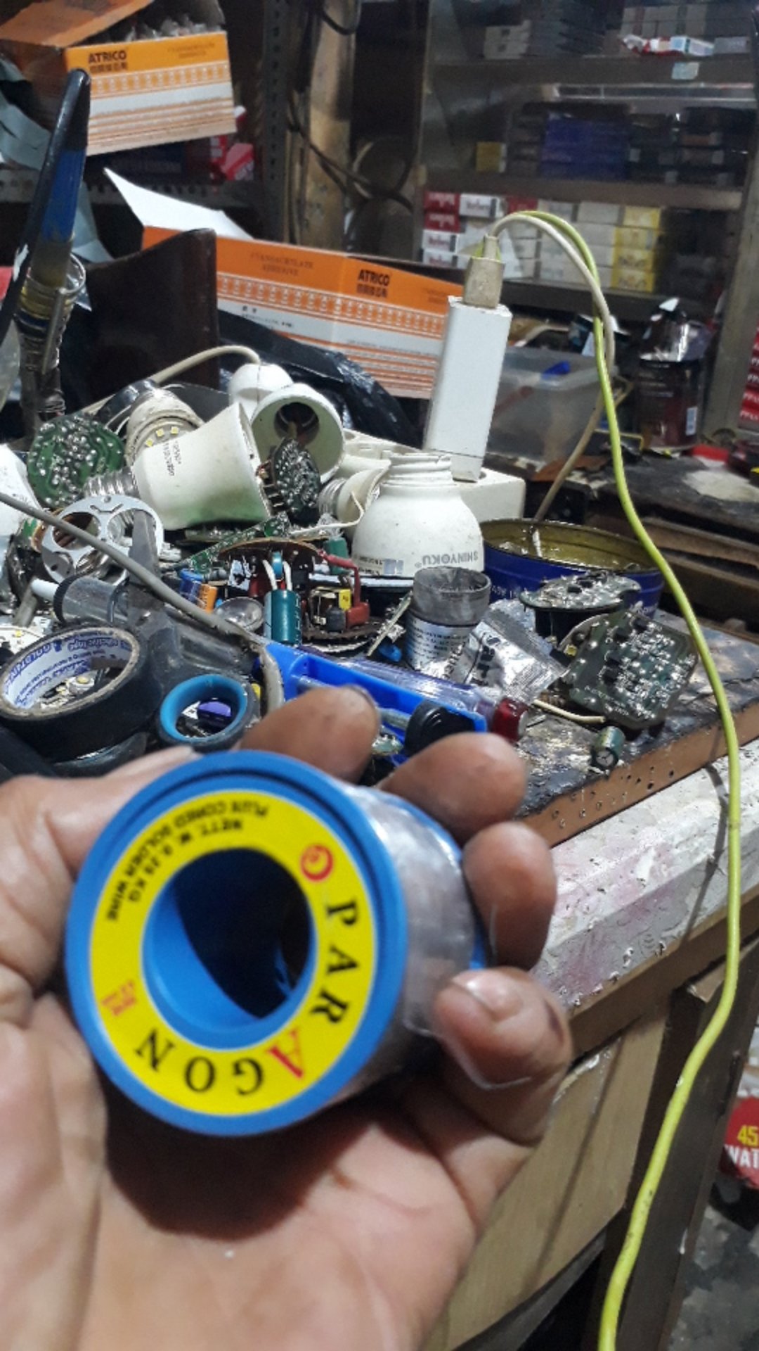 Timah Solder Paragon Besar ( Tenol 250 Gr )