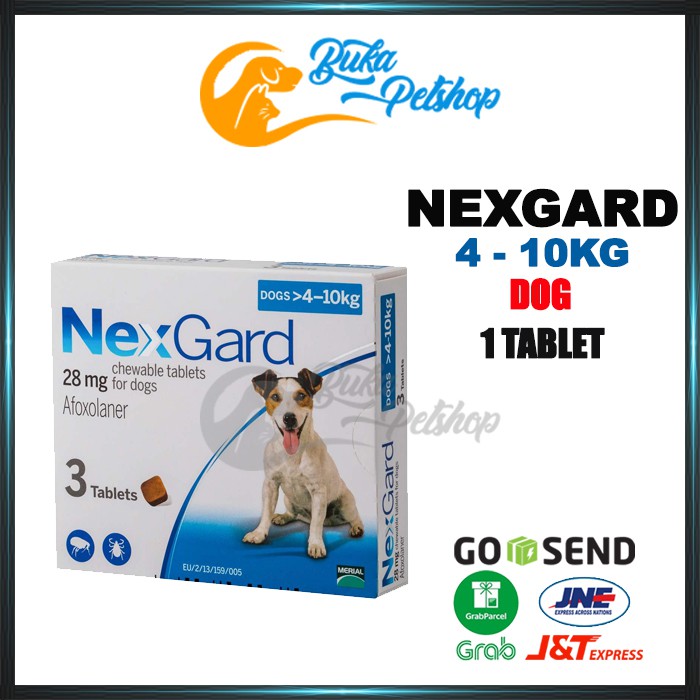 Obat Kutu Anjing Dan Demodex NEXGARD 4-10KG